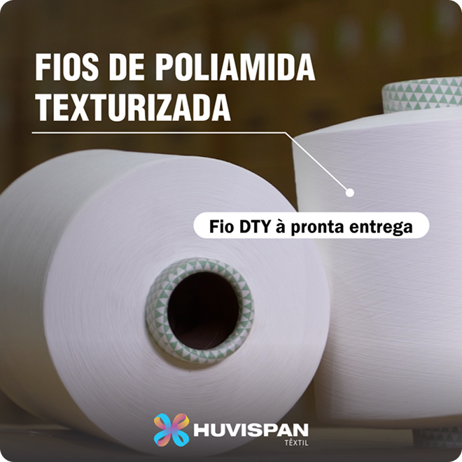 Fios de Poliamida Texturizada