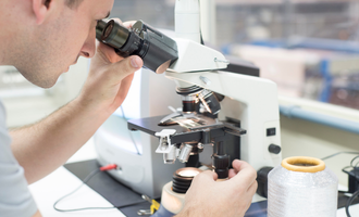 Laboratório de análises da Huvispan