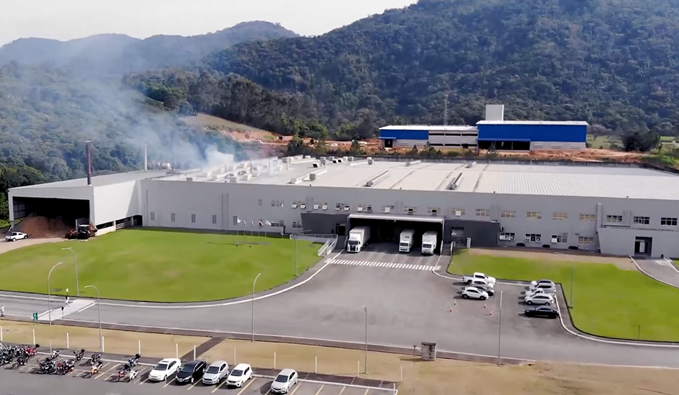 Unidade industrial da Huvispan