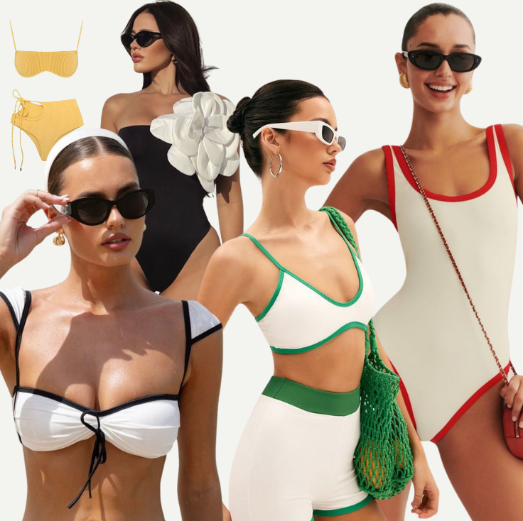 Fios de elastano Huvispan para moda praia e swimwear