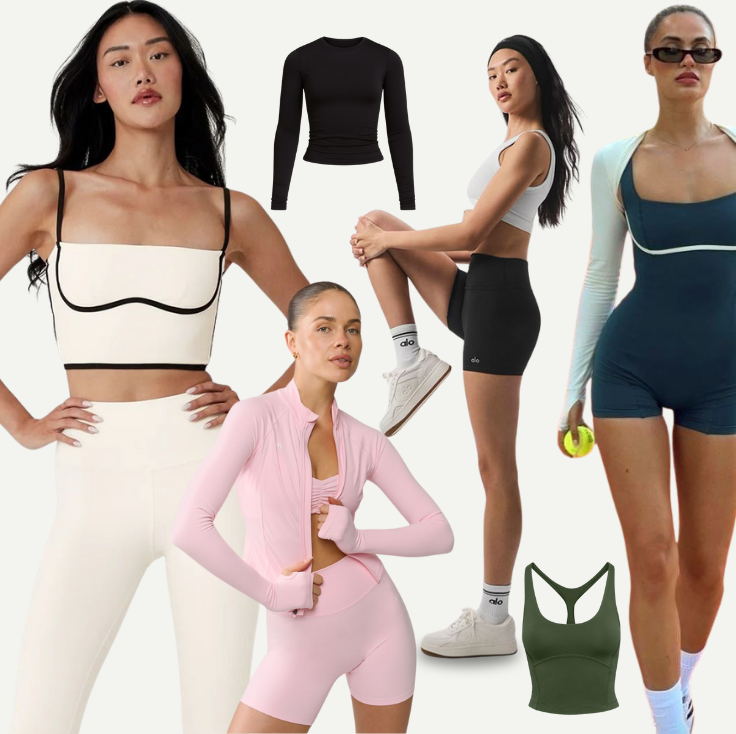 Moda fitness produzida com fios de elastano Huvispan